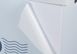 Refix electrostático blanco