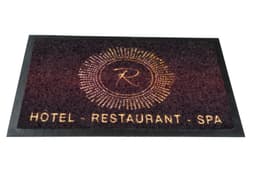 Tapis de sol - Jet Print 10_mm bordure caoutchouc de 20 mm