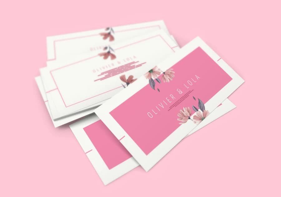 Univers - La carterie - Carton d’invitation