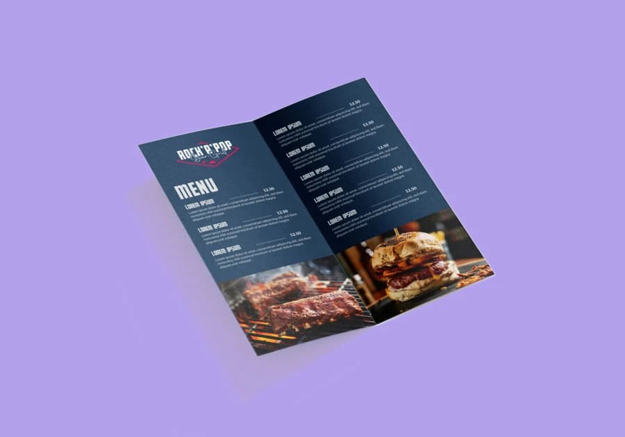 Univers - Hôtel et restauration - Menus