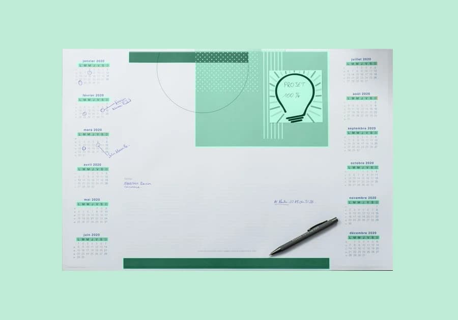 Univers - Papeterie - Sous mains et prises de notes