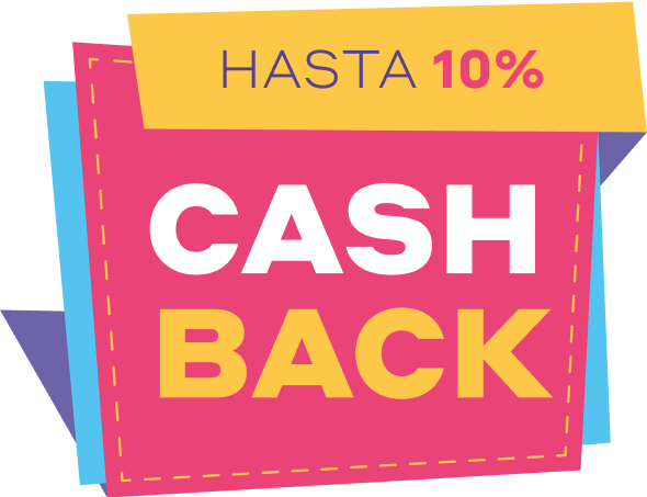 Hasta 10% de cash back